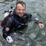 Alain Margrève en plongée